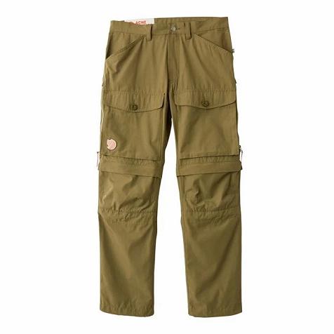 Fjallraven Gaiter Outdoor Pants Green Singapore For Men (SG-169980)